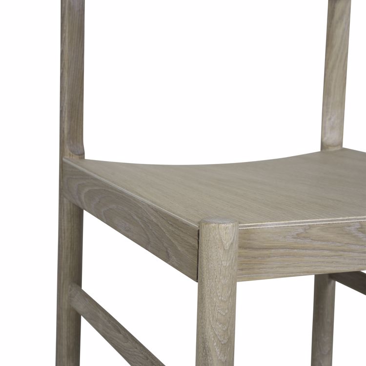 Stol ROD vitvaxad ek Mavis - 3