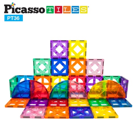 Picasso-Tiles 36 bitar - 4