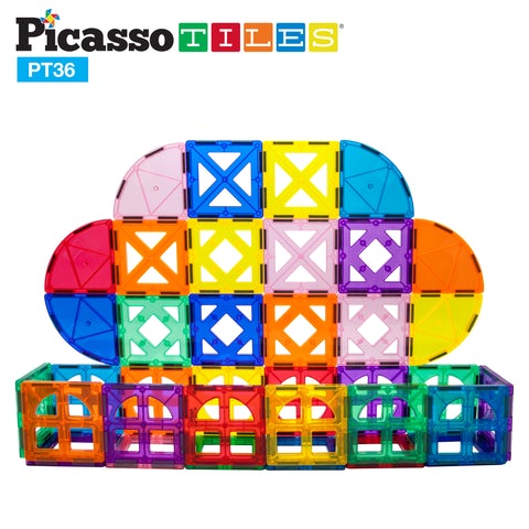 Picasso-Tiles 36 bitar - 5