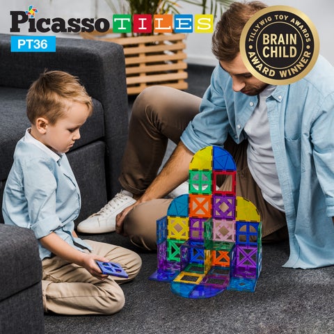 Picasso-Tiles 36 bitar - 3