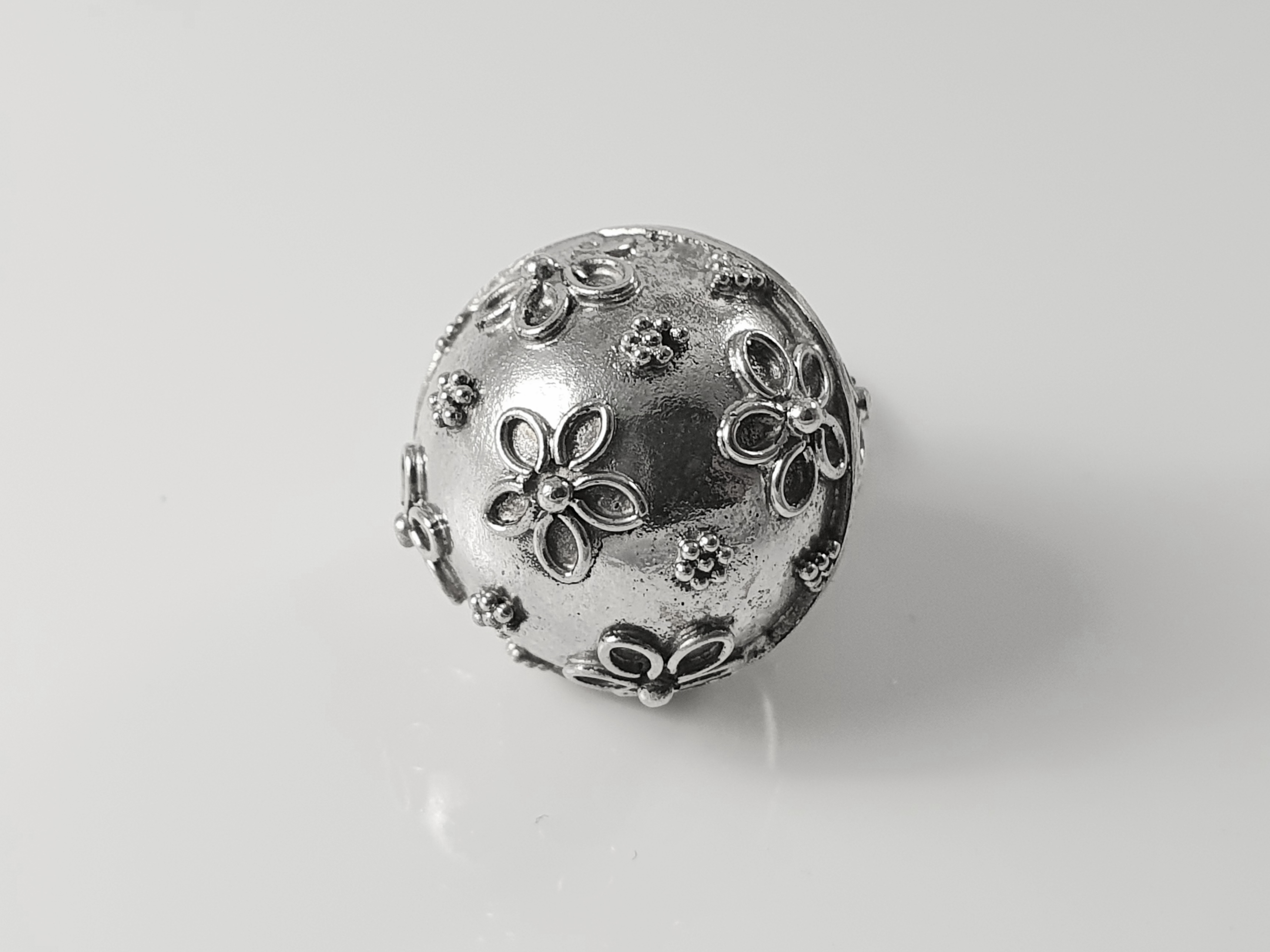 Änglapling blommor 16mm , 925-silver - 3
