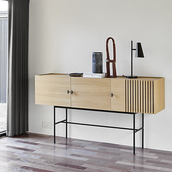 Array Sideboard 180 cm hög vit ek Woud
