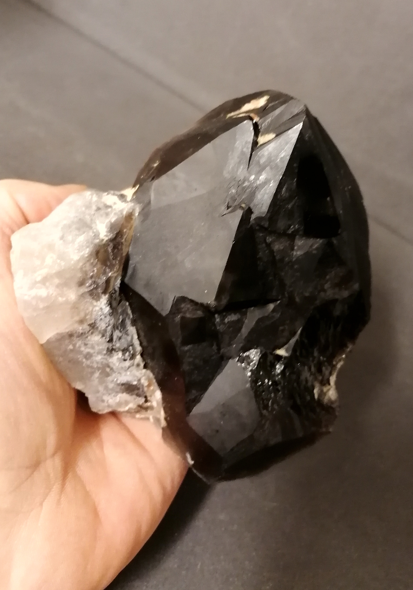 Morion Elestial Rökkvarts, naturliga spetsar - RR10 - 2