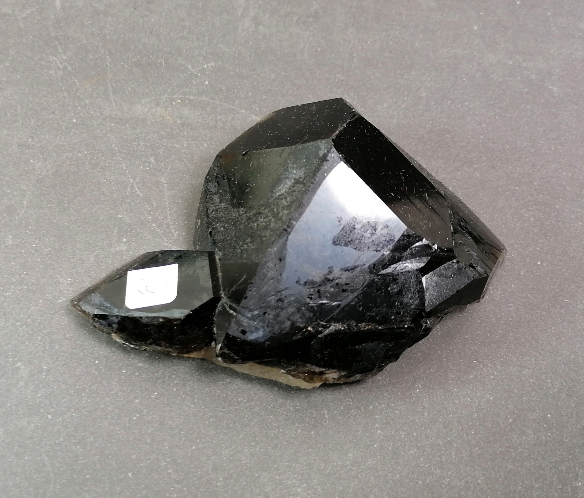 Morion Elestial Rökkvarts, naturliga spetsar - RR14