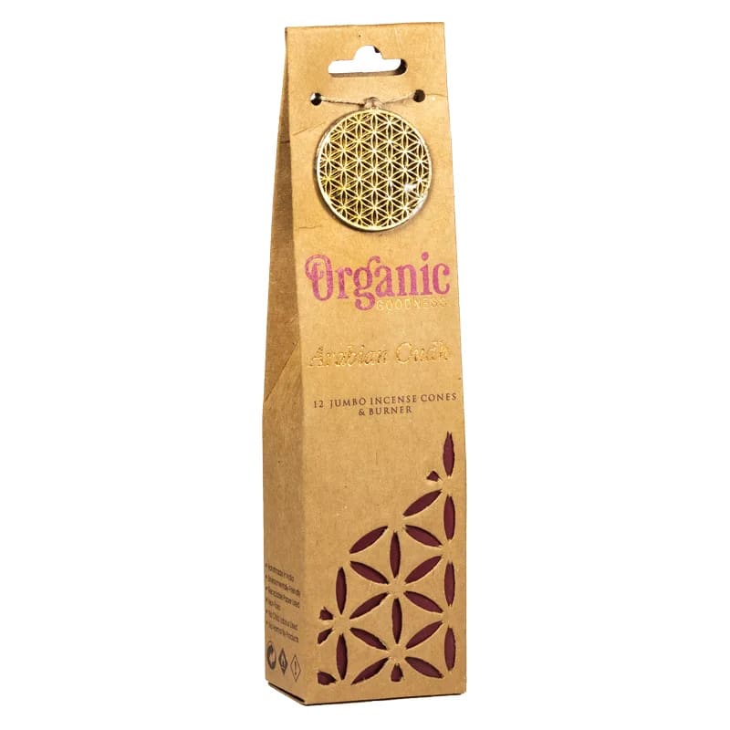 Organic Goodness /  Ekologisk Rökelse Koner - Arabian Oudh