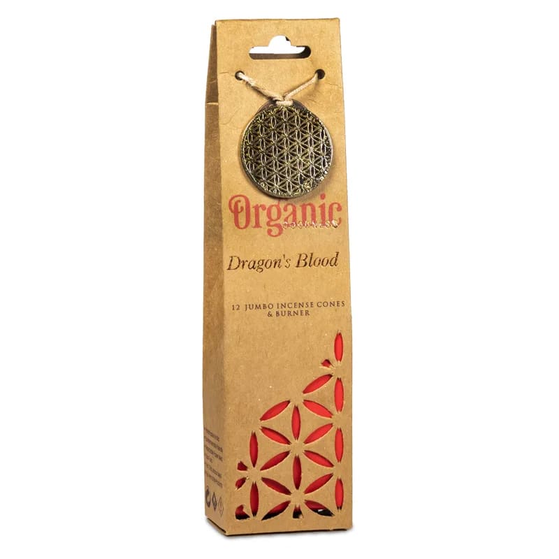 Organic Goodness /  Ekologisk Rökelse Koner - Dragon's Blood