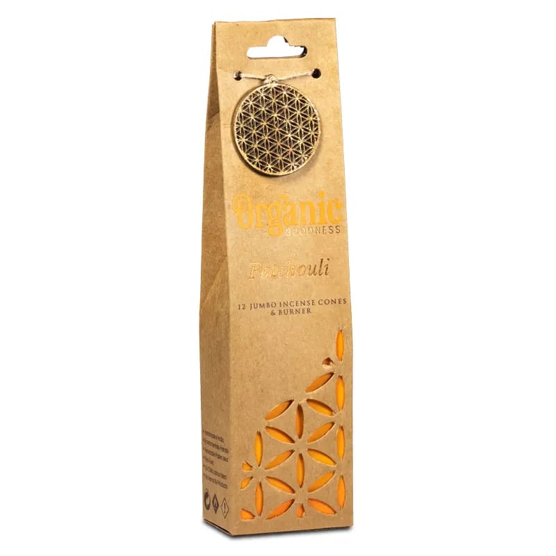 Organic Goodness / Ekologisk Rökelse Koner , Patchouli
