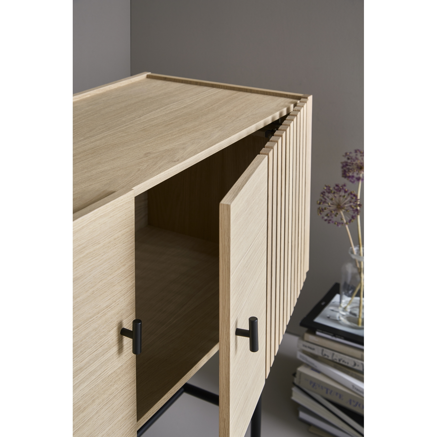 Array Sideboard 120 cm hög ek Woud - 3