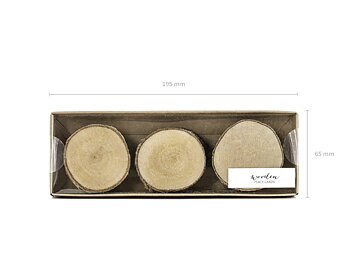 Placeringskort | 6-pack | Trä -1 