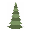 Lifestyle Crafts Cutting Dies - Nesting Trees DC0016