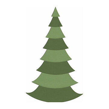 Lifestyle Crafts Cutting Dies - Nesting Trees DC0016
