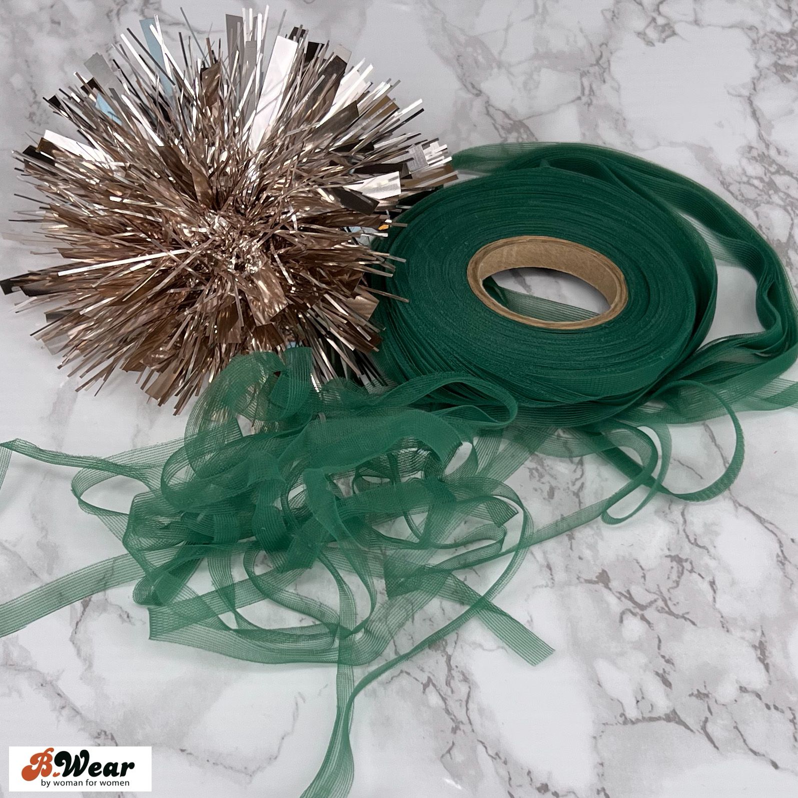 Nylon Tricot Stabilizer 7 mm - Forest Green