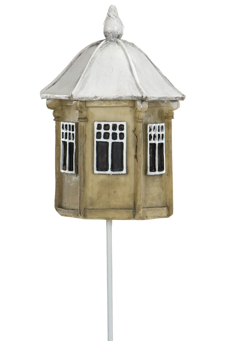 Hus/Stick Lusthus - 4x7,5 cm - 2