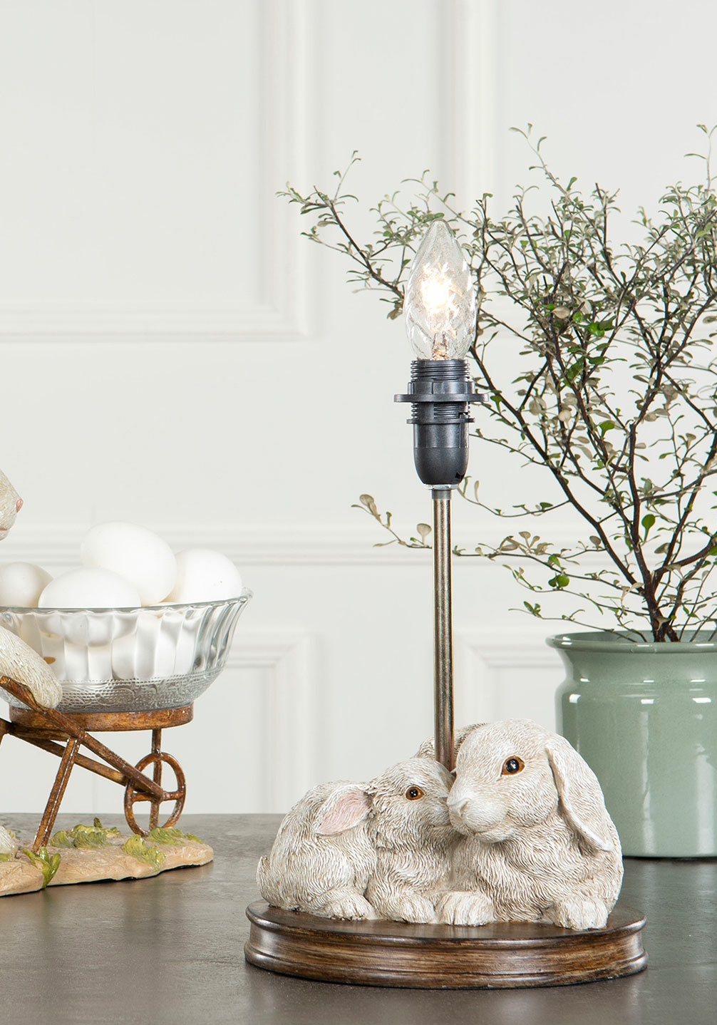 Lampfot - Lampa - Kaniner Poly