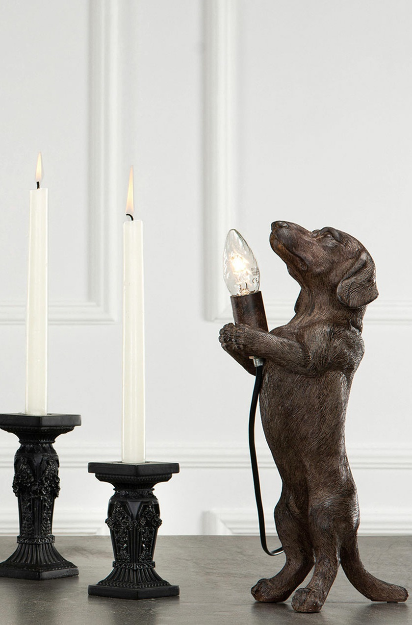 Lampa Tax Brun Poly
