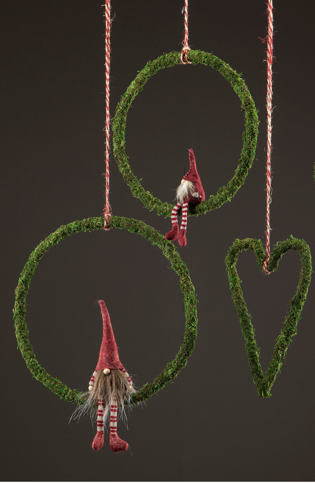 Moss Wreath Thin - 2-pack