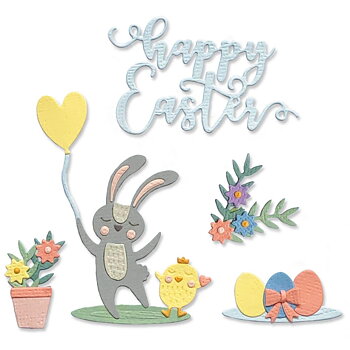 Sizzix - Dies Thinlits - Easter Icons