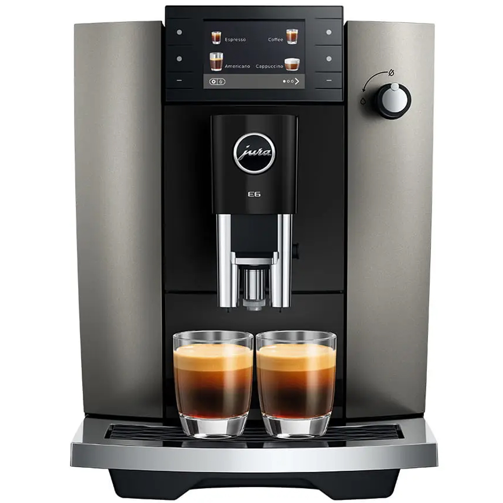 Jura E6 Dark Inox (ED 15828) - Bean to cup