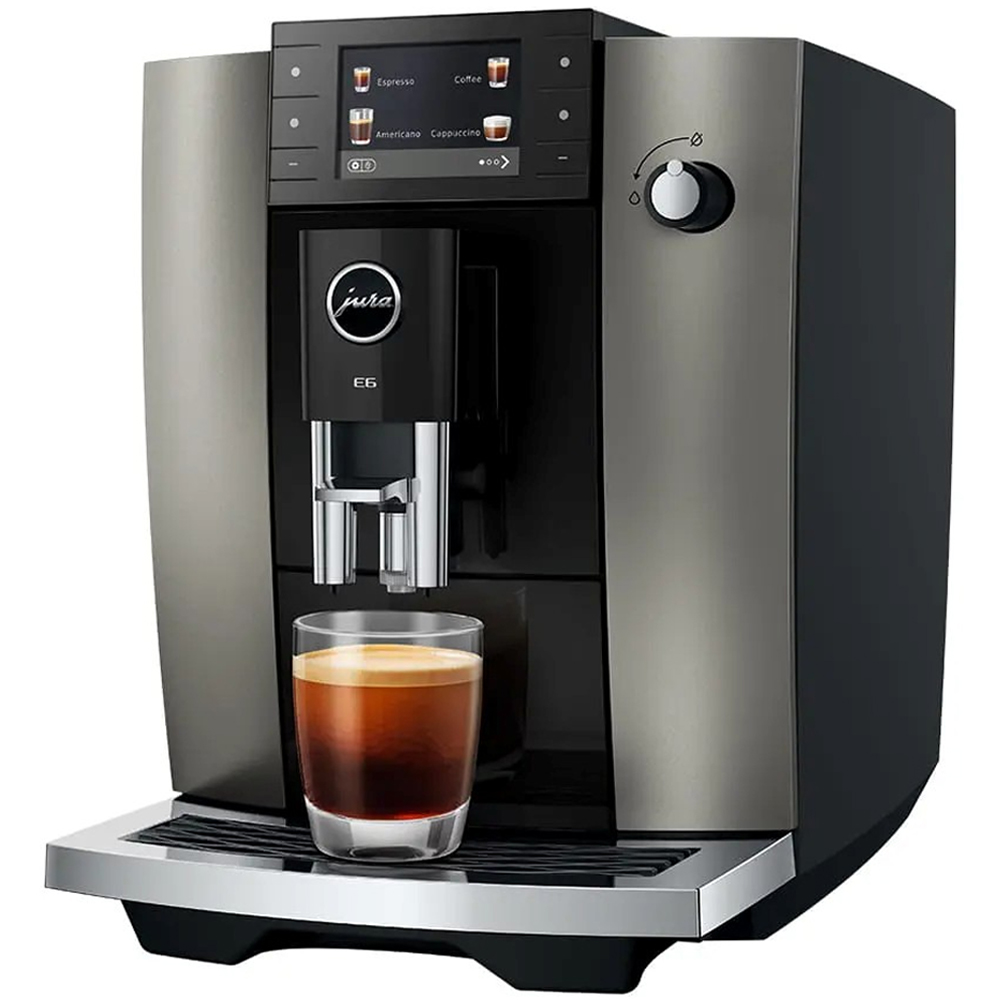 Jura E6 Dark Inox (ED 15828) - Bean to cup