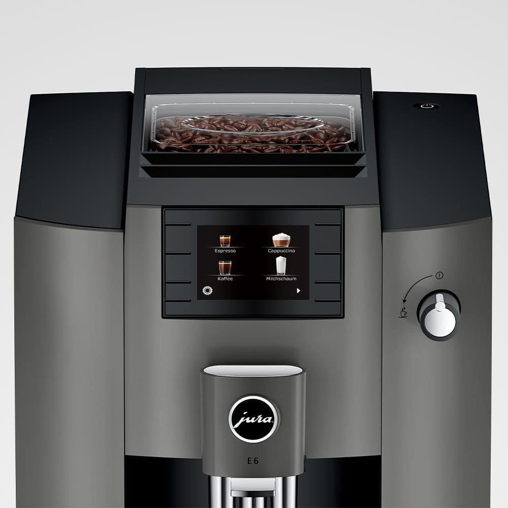 Jura E6 EB Espressomaskine - Dark Inox