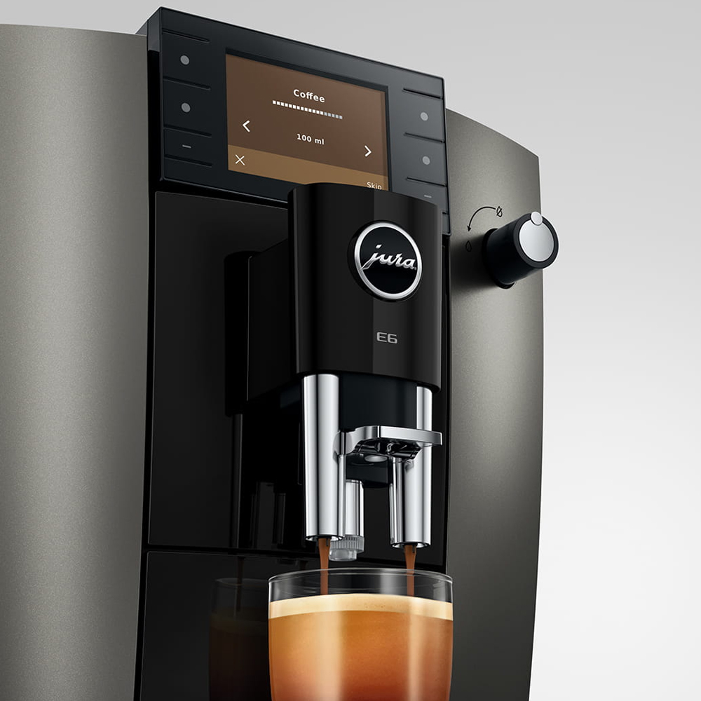 Jura E6 Dark Inox (ED 15828) - Bean to cup - 6