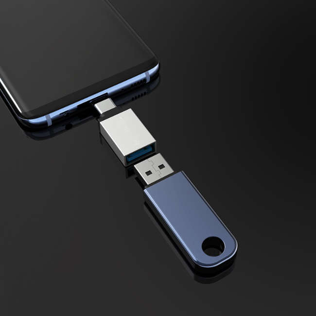 Adapter USB-A (Female) to USB-C (Male) - 3