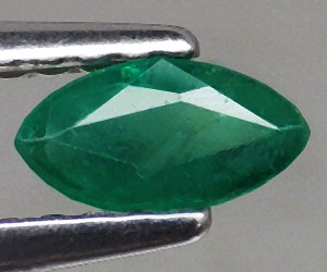 Piedra preciosa de esmeralda colombiana natural genuina de calidad superior rara de 0,28 ct - 2