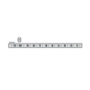 Quickutz Cookie Cutter Dies - Measuring Tape CC-BDR-069