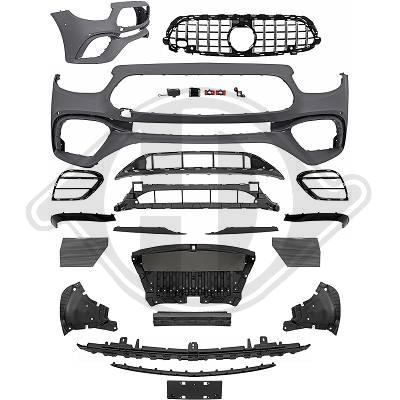 1. ckm w213 2022 FACELIFT  a-look front bumper - 4