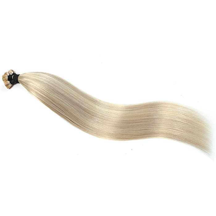 Russian Luxe Line - Keratin - 50 cm - Färg P14-22 (Champagne Blonde PianoMix) - 2