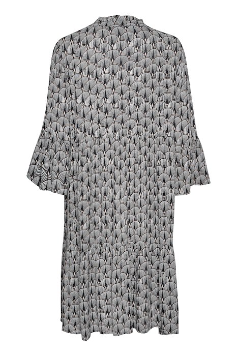 KAedita  Amber Dress  Black/Chalk/Rose Kaffe - 3