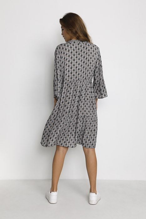 KAedita  Amber Dress  Black/Chalk/Rose Kaffe - 4