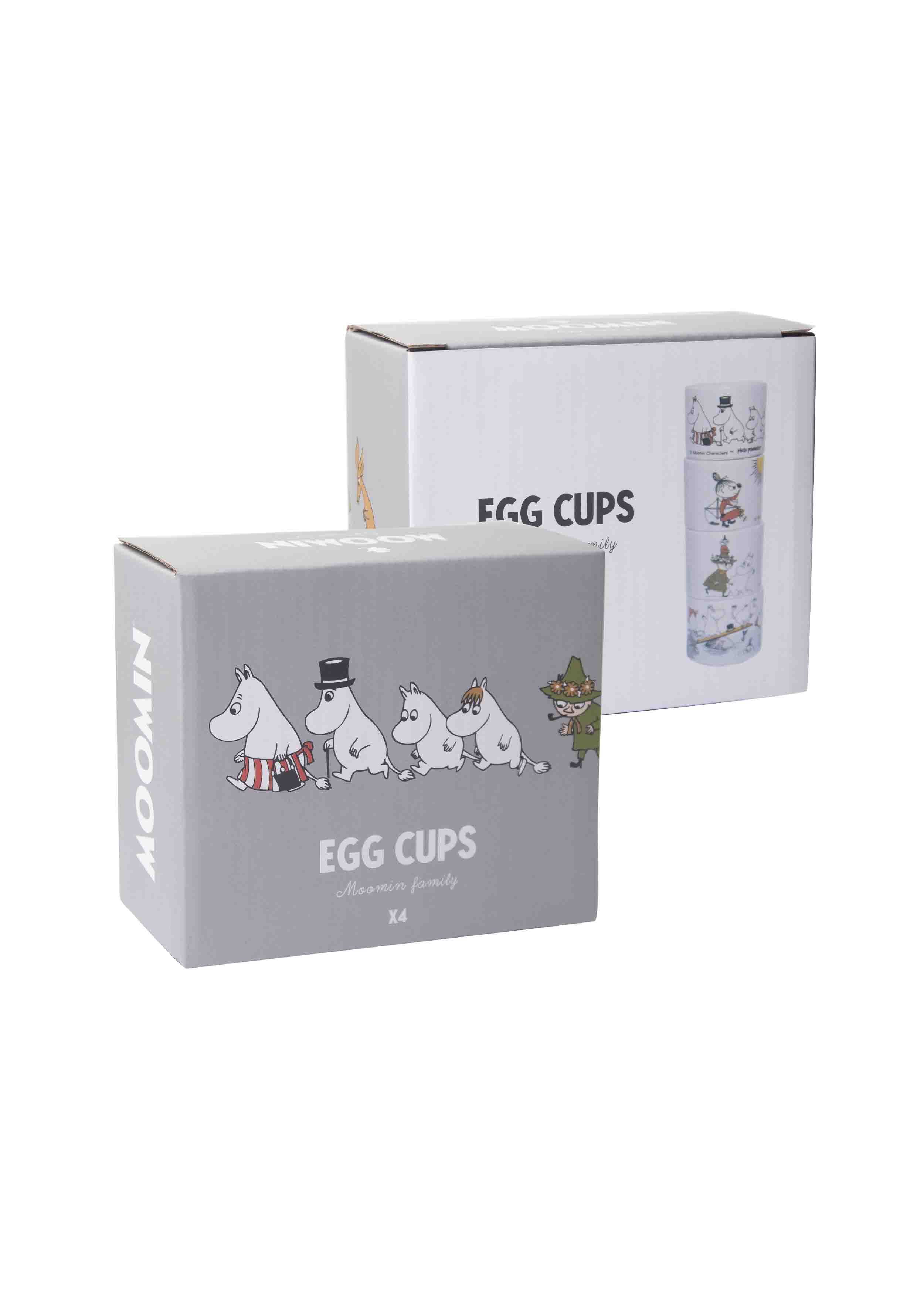 ÄGGKOPPAR MOOMIN 4 PCS, COLOUR