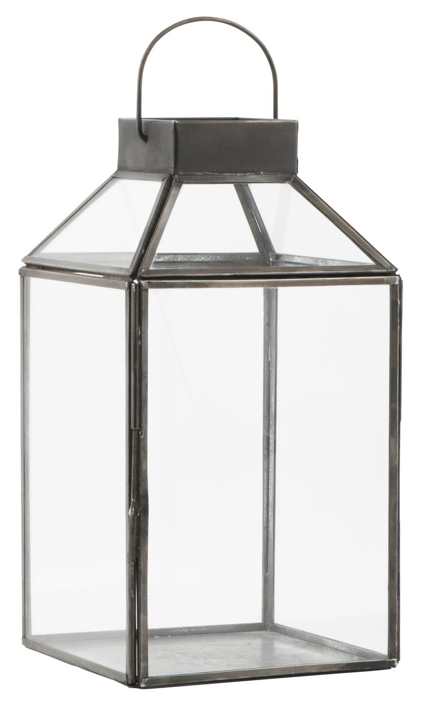LYKTA - LANTERN NORR W/INCLINED GLASS TOP - 25,5