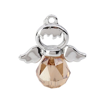 Berlock -  Ängel m Glas, beige