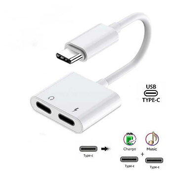 USB C - Ljud + Laddning