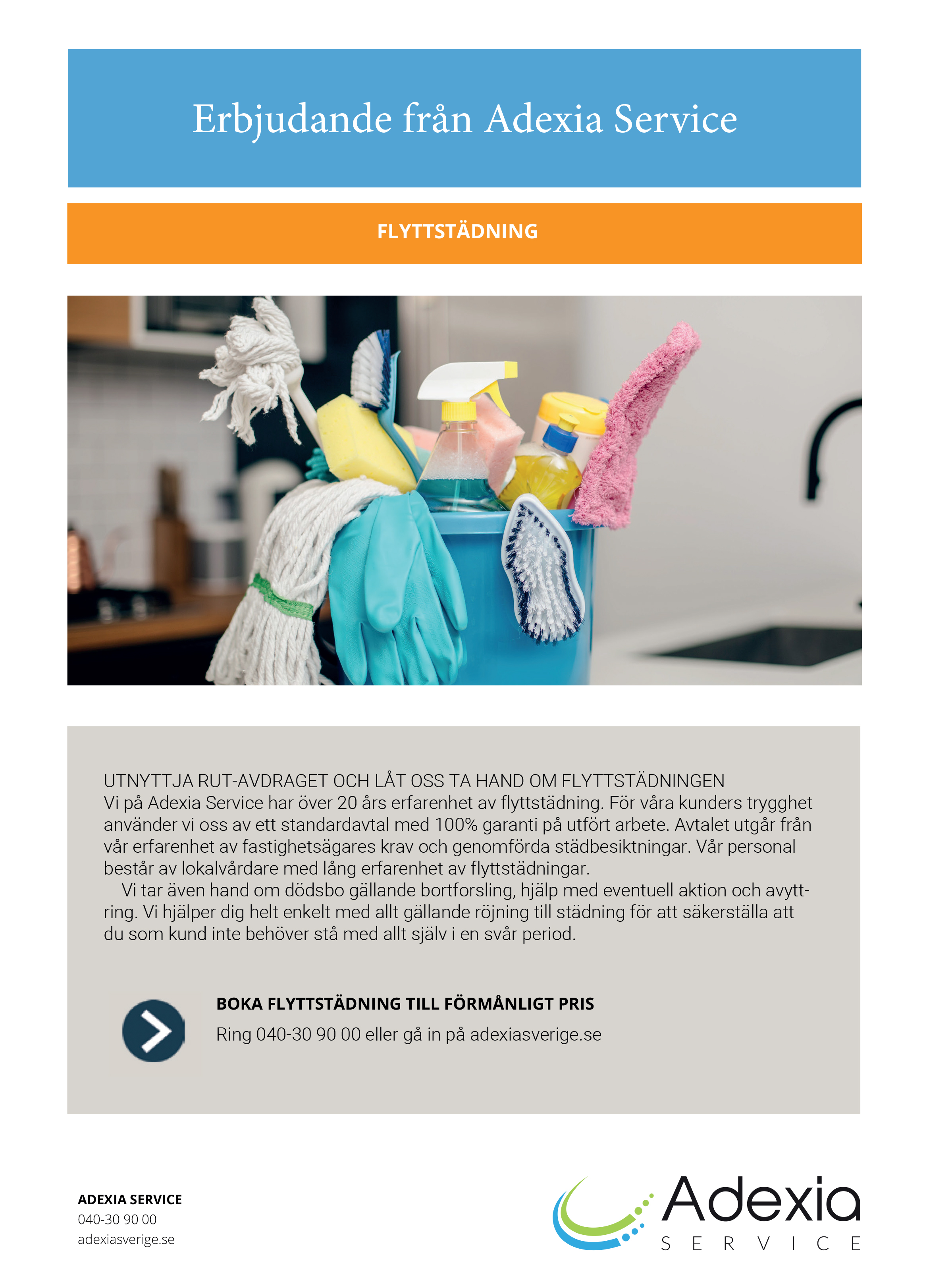 Adexia info blad
