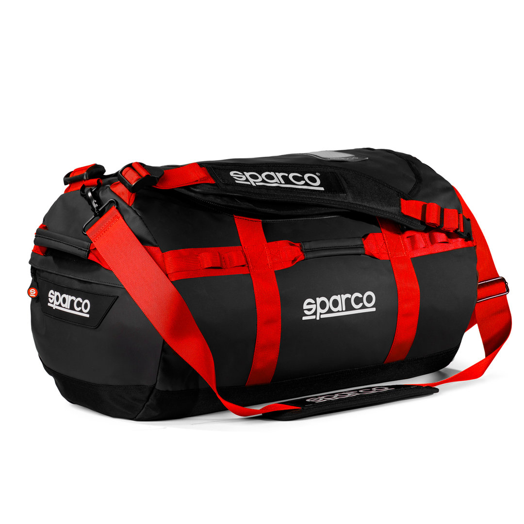 Sparco Duffel bag Dakar-S, svart/röd