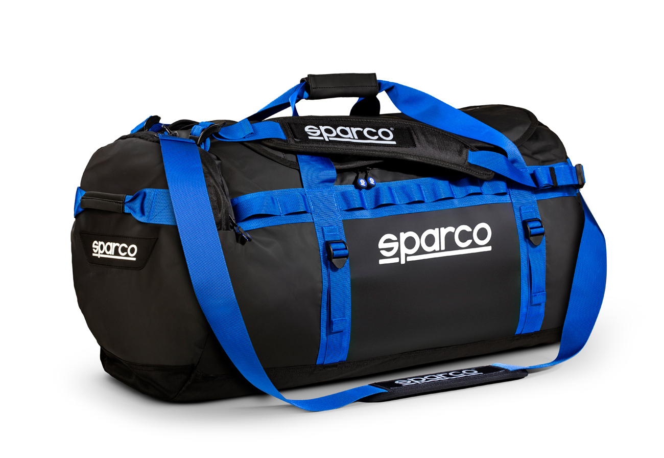 Sparco Duffel bag Dakar-L, svart/blå