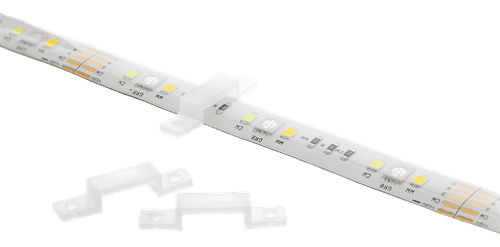 Deltaco Smart Home LED-list förlängning, 1m, RGB, 2700K-6500K - Vit - 2