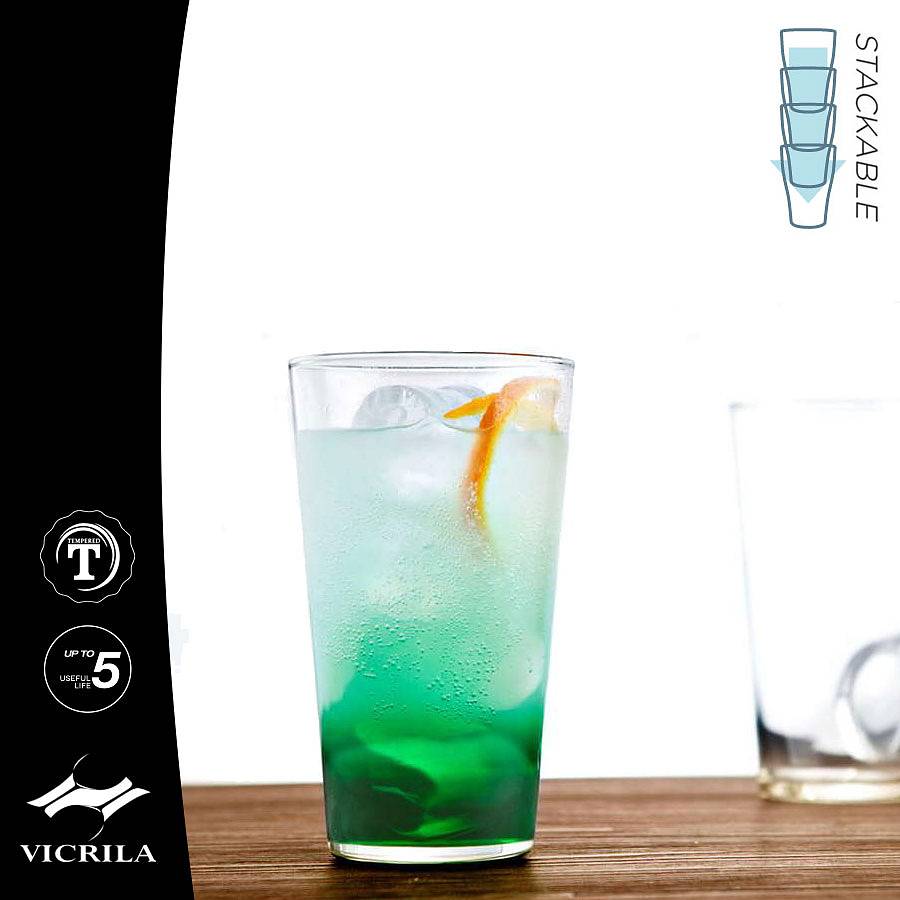 Drink- / ölglas Conil 33 cl, härdat glas - 7