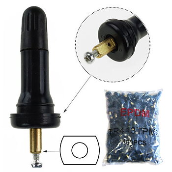 TPMS-4 Ersättningsventil – Snap-in EPDM Gummi Ventil för TPMS-sensorer