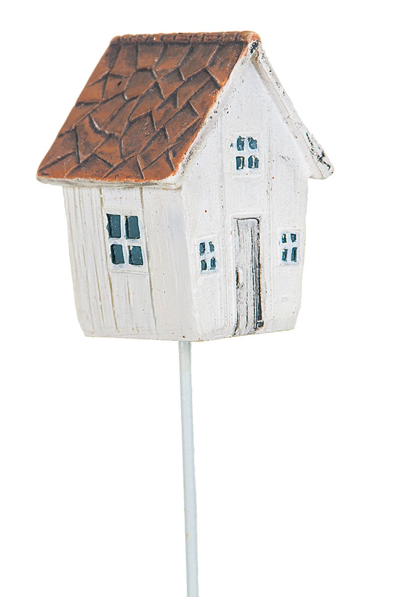 Cottage/Stick White Poly 3x4cm - 3