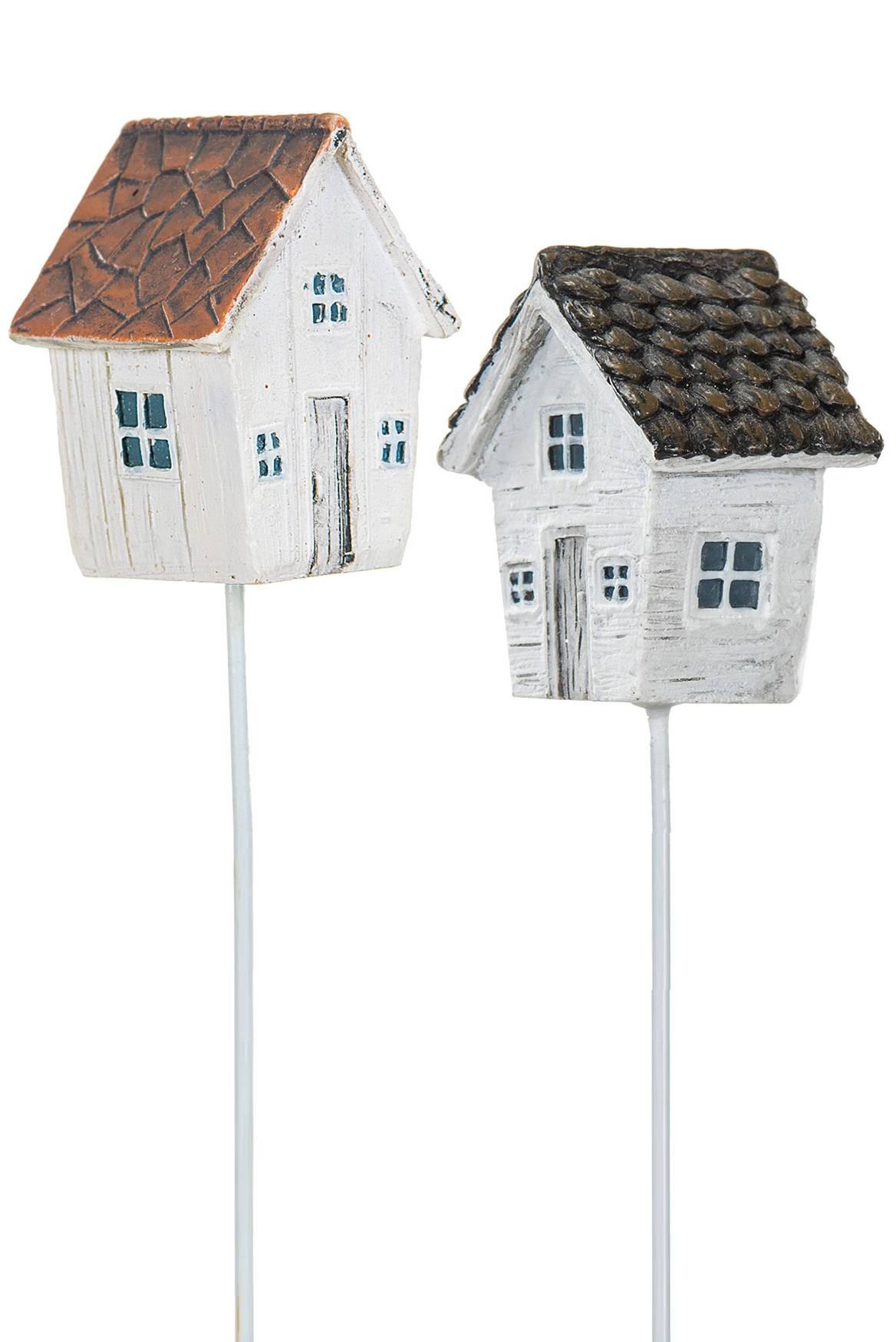 Cottage/Stick White Poly 3x4cm