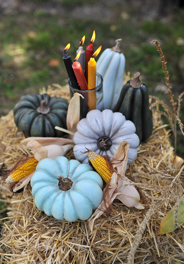 Pumpkin Mint Round Poly 20 cm - 2