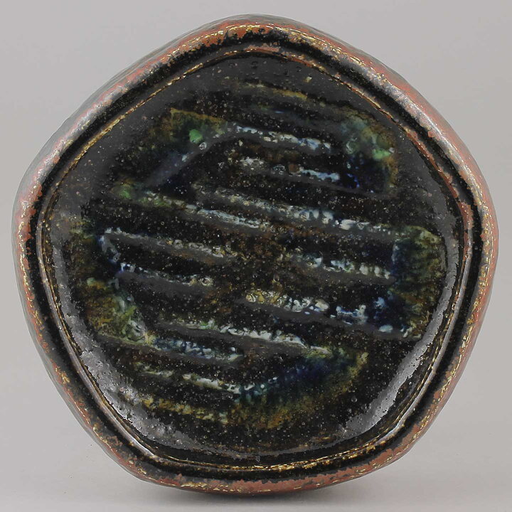 Carl-Harry Stålhane (1966) Unique Rough Five-Sided Bowl 21 cm