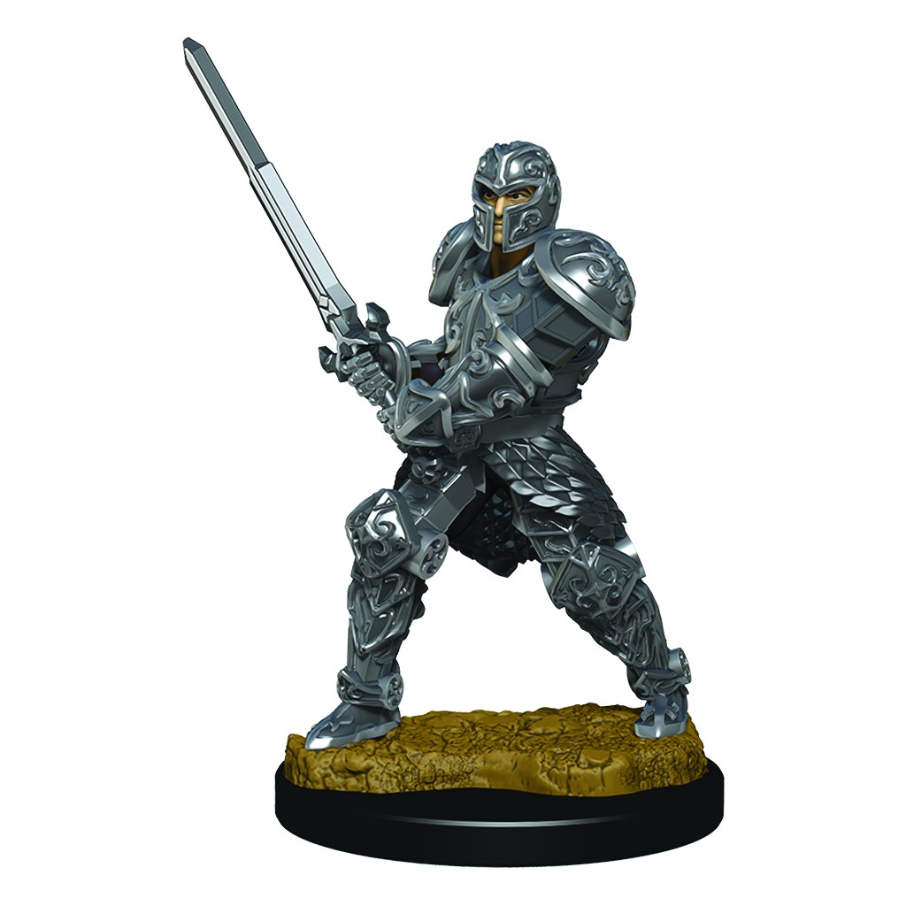 D&D Premium Painted Figure: Male Human Fighter