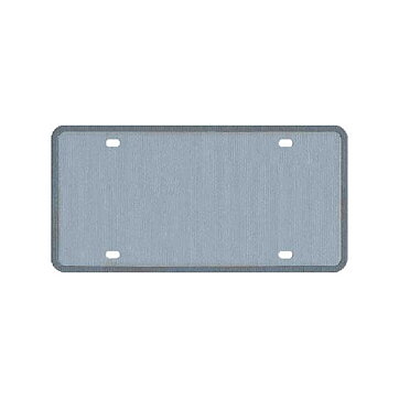 Quickutz Cookie Cutter Dies - Licence Plate CC-SHAPE-078-1