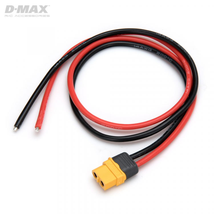 Charging cable without connector for XT60 14AWG 500mm