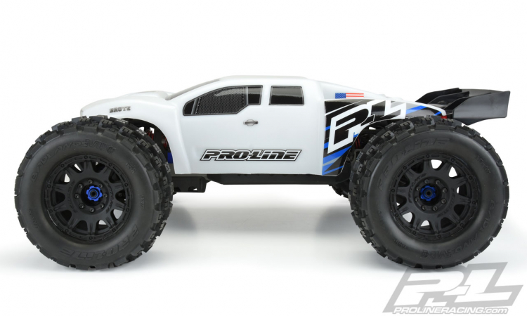 Pro-Line PL3530-15 Kaross Brute Bash Armor E-Revo 2.0 Klippt Vit - 2